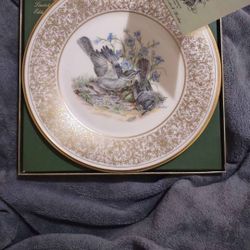 Lenox Boehm Mockingbirds 1978 Handcrafted Plate Limited Collector's Edition NIB
