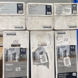 3 KOHLER PEDESTAL SINKS