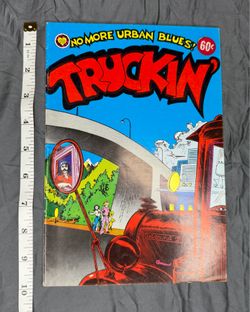 Truckin’ #1 George Metzger The Print Mint 1972 Underground Comix Comic