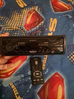 Sony stereo with Bluetooth works very well