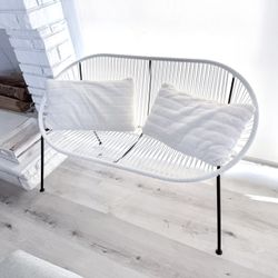 CB2 Loveseat / Outdoor or Indoor