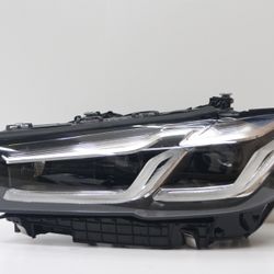 2021-2023 BMW 5 SERIES G30 530I 550I Left Driver Headlight OEM Perfect SILVER