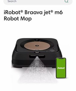 I iRobot Braava jet m6 Robot Mop + s9 Self Emptying Vacuum