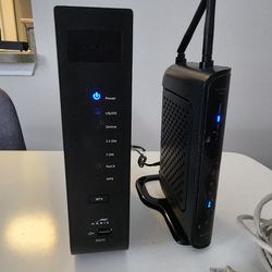 Belkin N+ Wireless Router, and Arris Touchstone DG2470 DG2470A 24x8 DOCSIS 3.0 Cable Wireless Modem