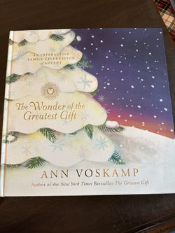 The Wonder Of The Greatest gift. Book. Interactive Family Advent Calendar Celebration