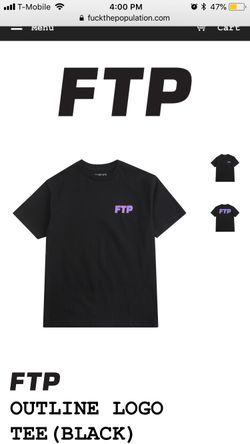 Supreme Ftp Tee Black