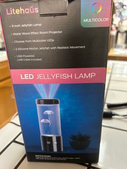 Litehaus LED Jellyfish Lamp Multicolor