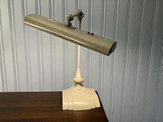 Vintage Flexo Desk Lamp with Articulating Arm, Mid Century Industrial Decor