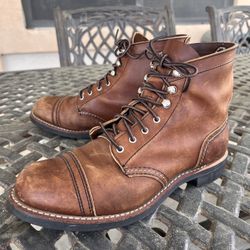 Red Wing Iron Rangers Boots Sz 8.5