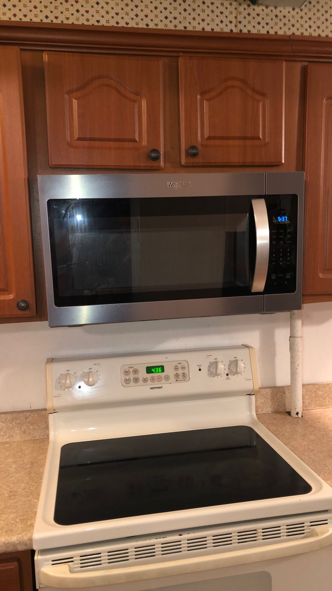 Whirlpool Microwave (Over The Oven Range)
