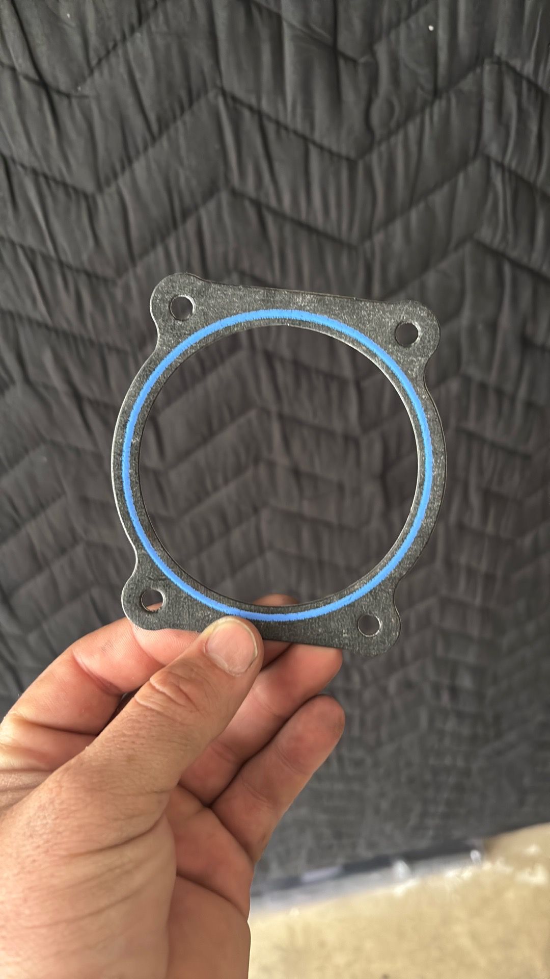 Felpro gasket Chevy. I believe ls series 92 mm.