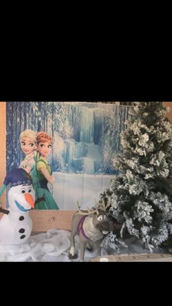Frozen backdrops