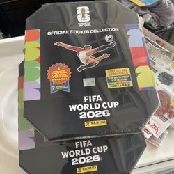 2026 Panini Soccer FIFA World Cup Sticker Stadium Box Costco Exclusive HardCover