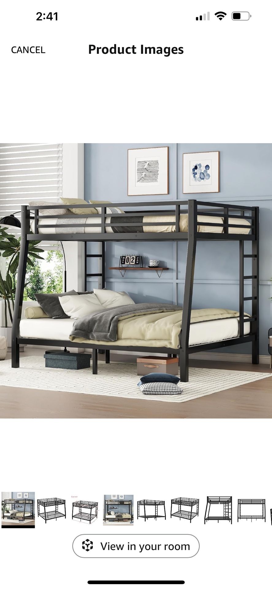 Bunk Bed Frame 