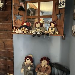 Raggedy Ann Dolls