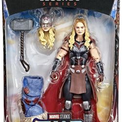 Marvel Legends Series Thor: Love and Thunder Thor Action Figure 6-inch  Collectible Toy, 3 Accessories