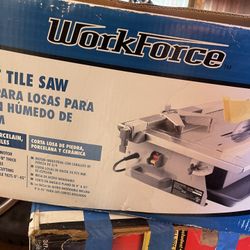 7” wet tile saw
