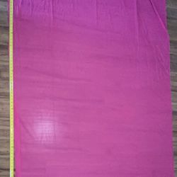 Pink Organza Drapes 8.5ft tall 5ft wide (2pc)