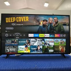 43 inch fire tv 4k smart tv really nice tv comes with remote  shows great picture works perfect guaranteed