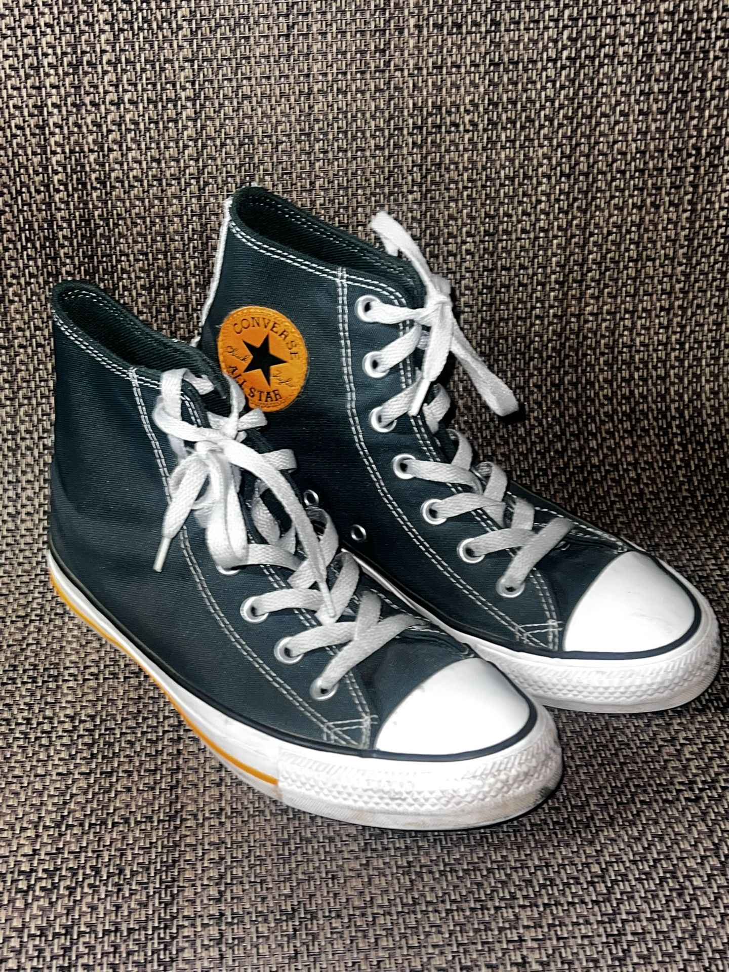Converse Green/Orange Color Way
