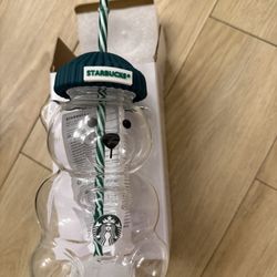 Starbucks Bearista Limited Edition Cup with Straw🧸