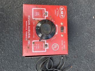 Vintage Model Train Transformer Strombecker