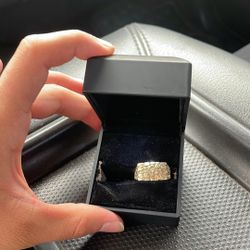 10k Gold Nugget Ring 