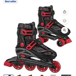 Kids Roller Skates Size  (12-2) 