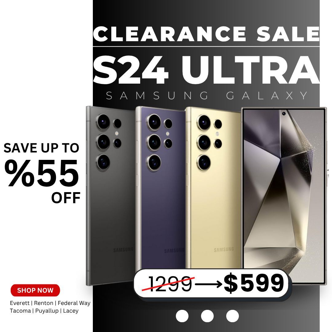 📱 Samsung Galaxy S24 Ultra – Just $599 or $1 Down! Save 55% 🔥