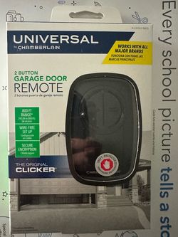 Brand New Chamberlain Universal 2-Button Garage Door Remote