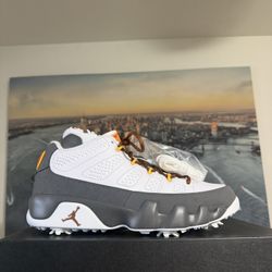 Jordan 9 Golf Cool Grey Size 9.5 Mens 