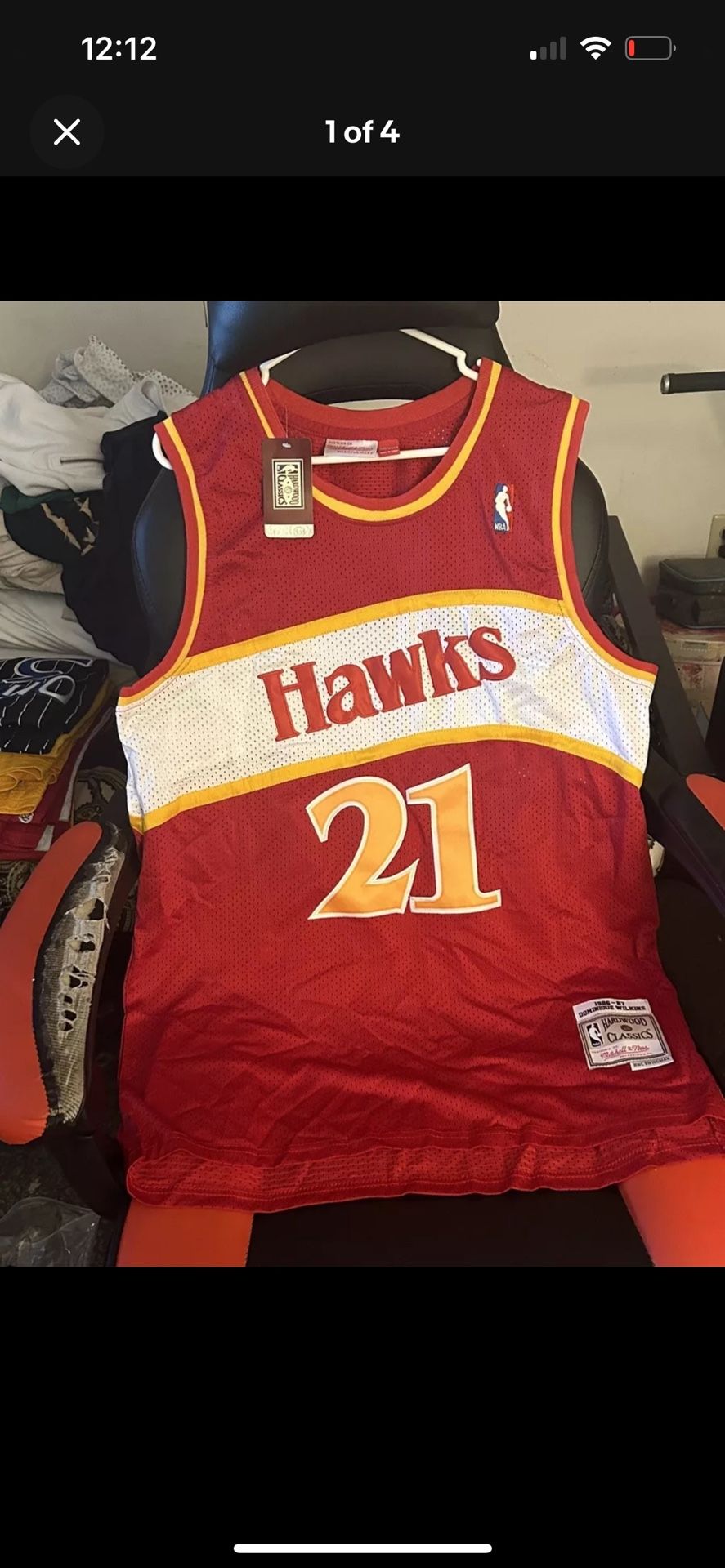 Dominique Wilkins Jersey Hard Wood Classic