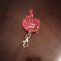Hand Crafted Resin Middle Finger Key Chain