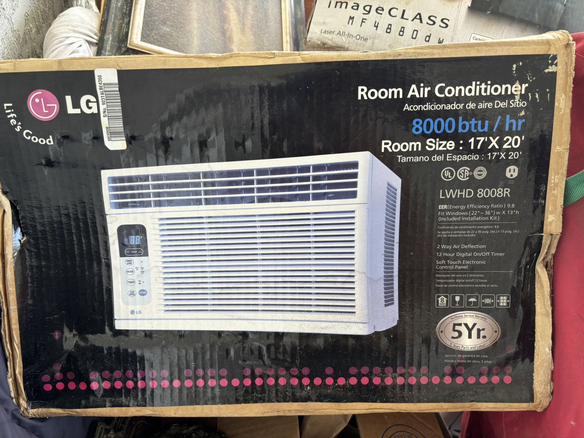Window AC Air Conditioner LG