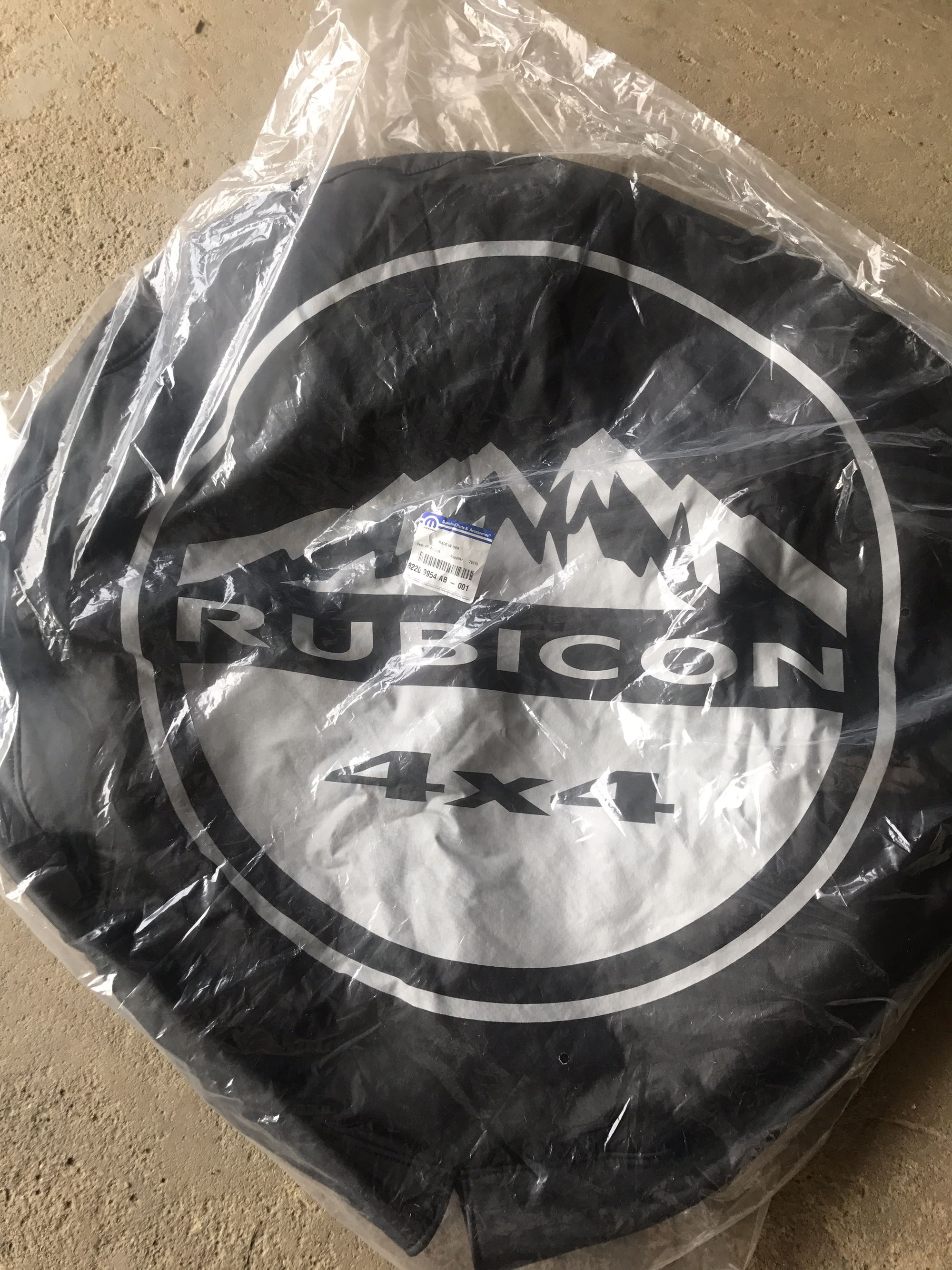 Jeep Rubicon Tire Cover