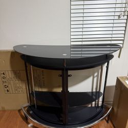 Modern Glass Bar Table / Mini Home Bar