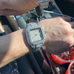 Lab diamond watch