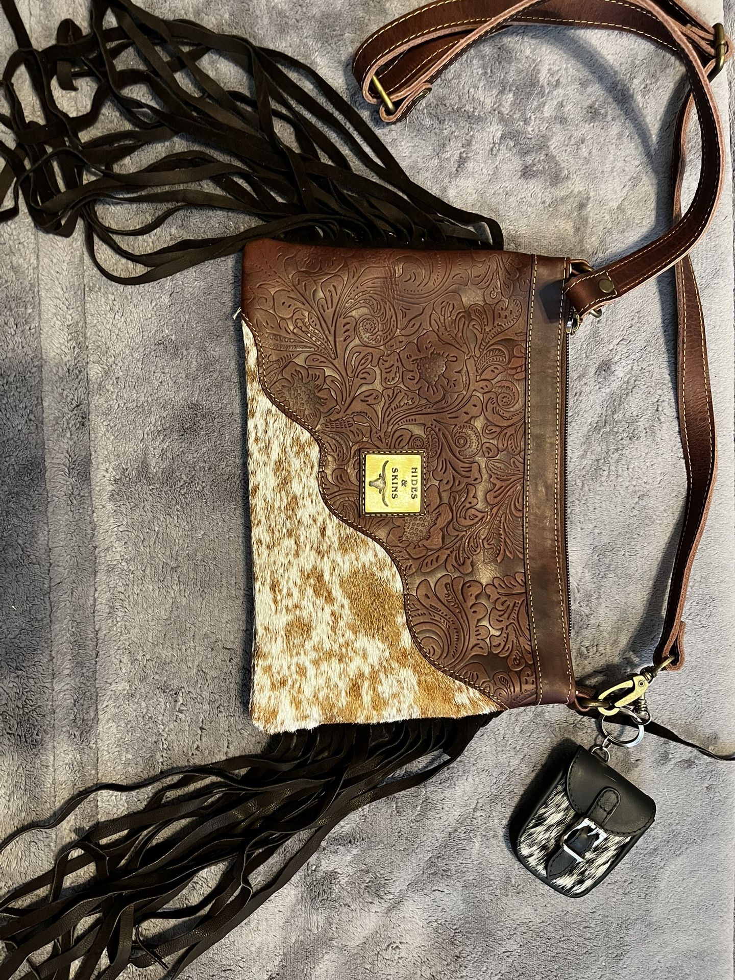 Cowhide Purse