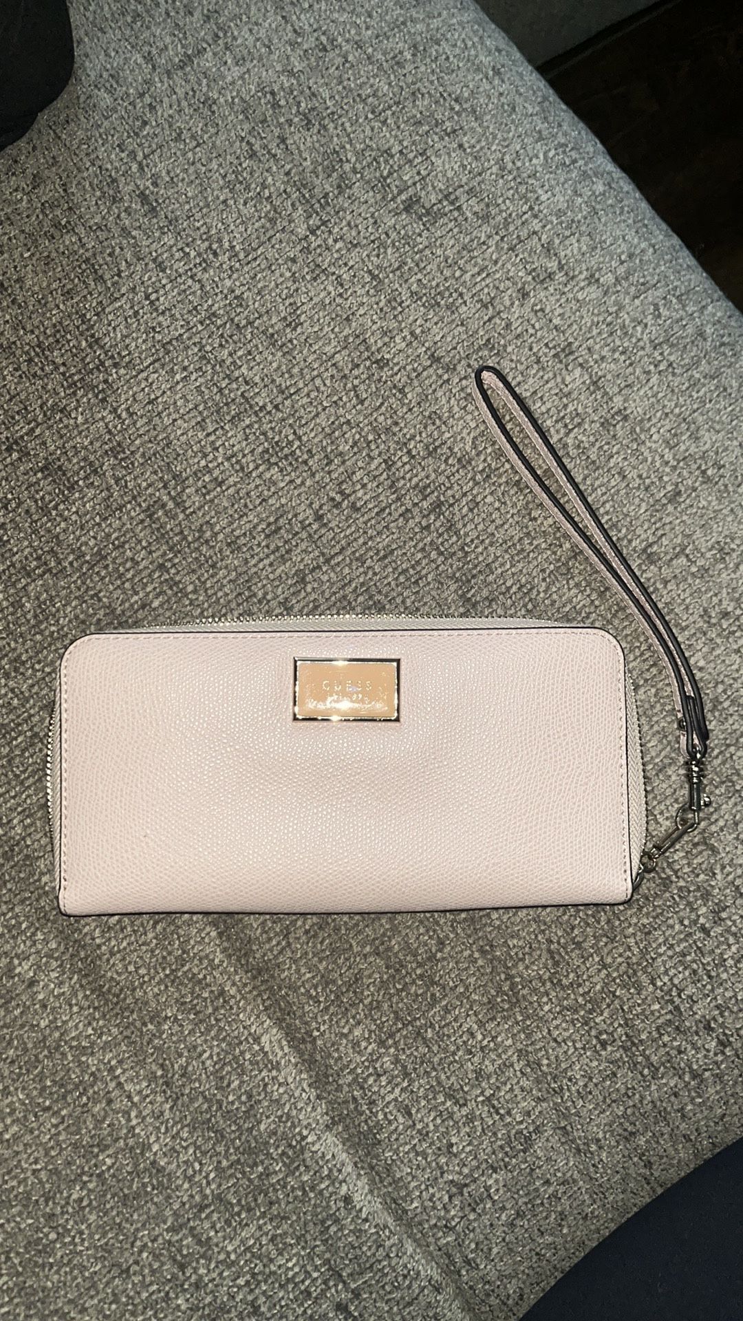 Guess Pink Wallet Wristlet