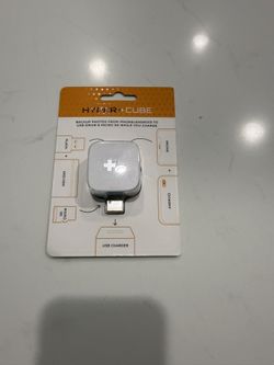 HYPER + CUBE Photo Backup Charger iPhone Android