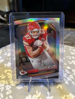 2025 Travis Kelce Silver Prizm Football Card🔥