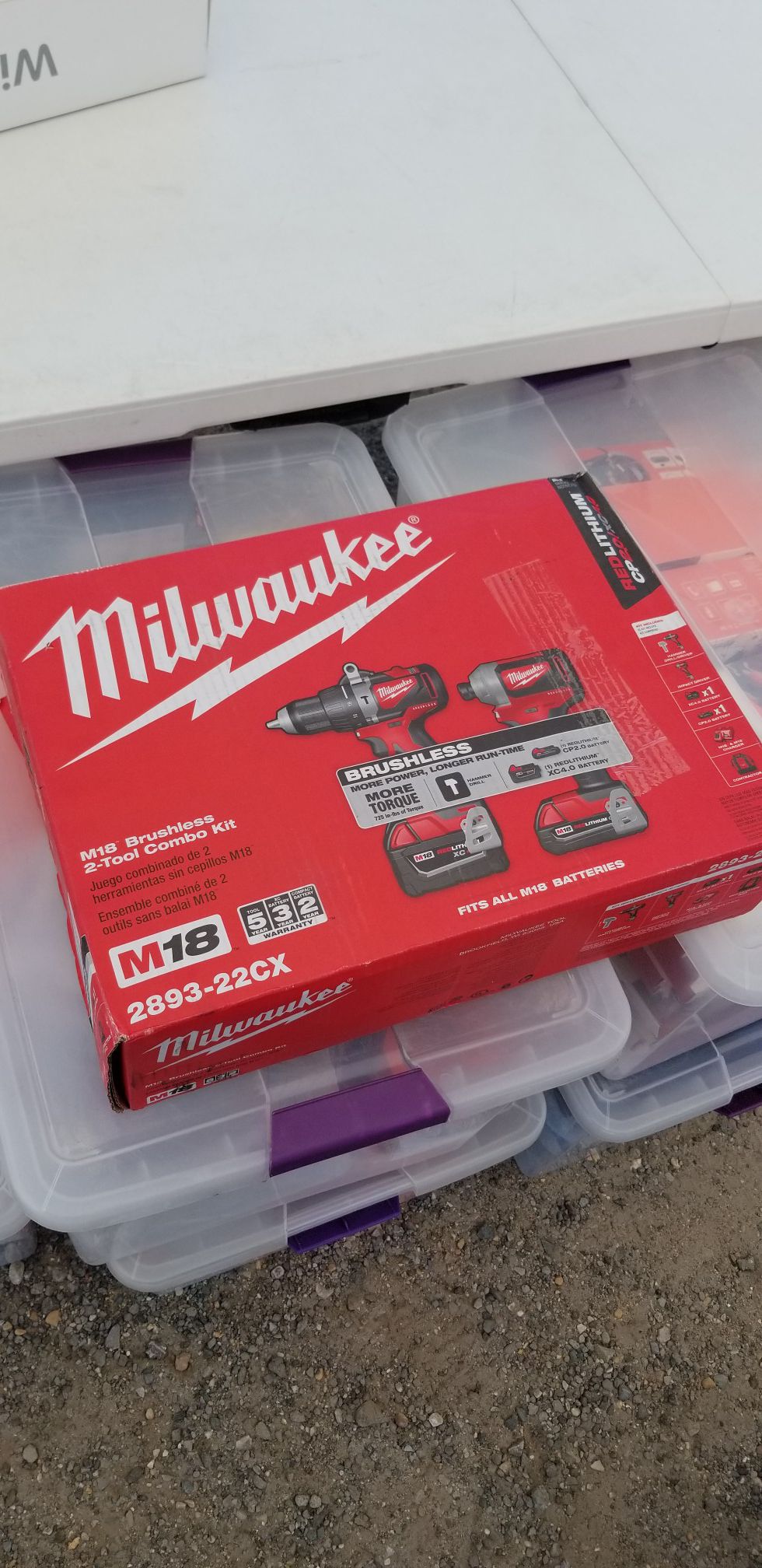 Milwaukee drill and impact tool