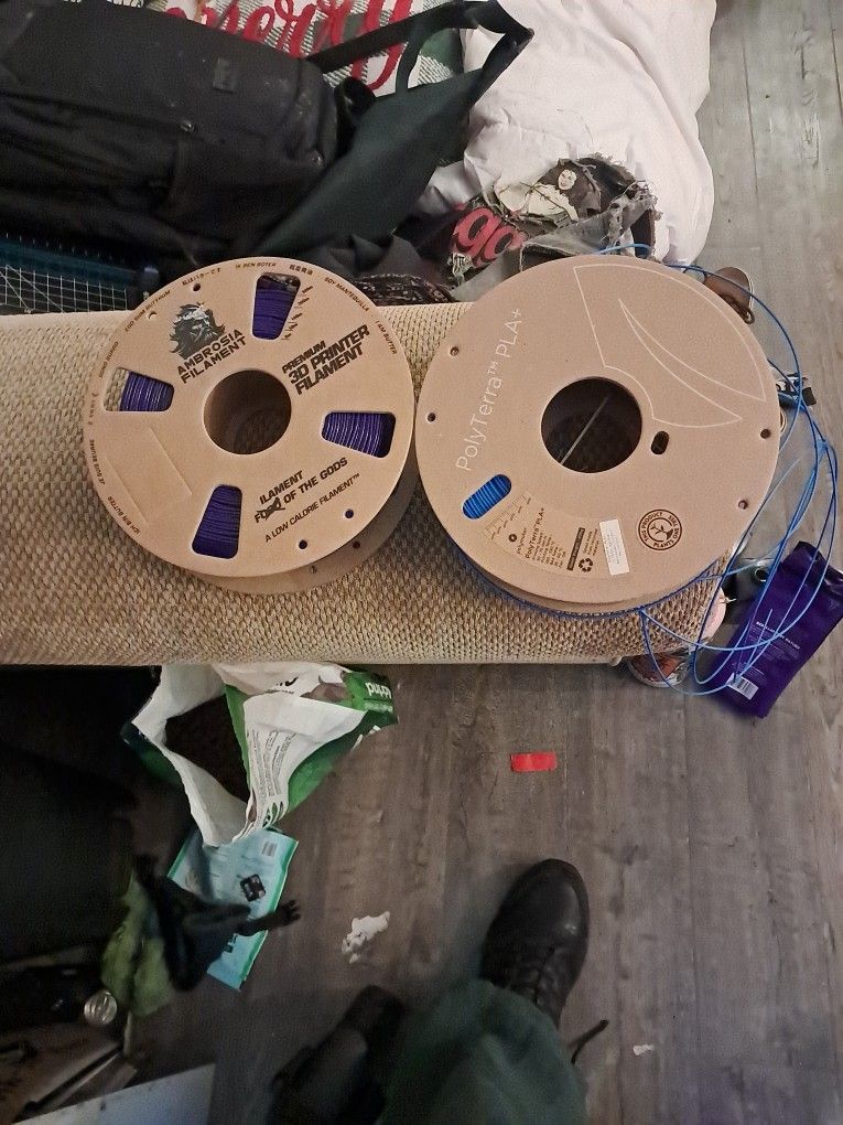 2 Full Rolls Of 3D Printer Filament