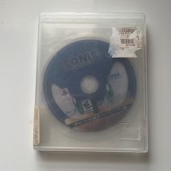Sonic The Hedgehog Ps3 Disc Only