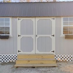 Derksen Lofted Barn  Shed 12 X 16  