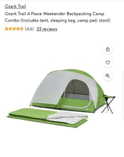 Tent (NEW) Ozark Trails 4 Piece Camp Combo