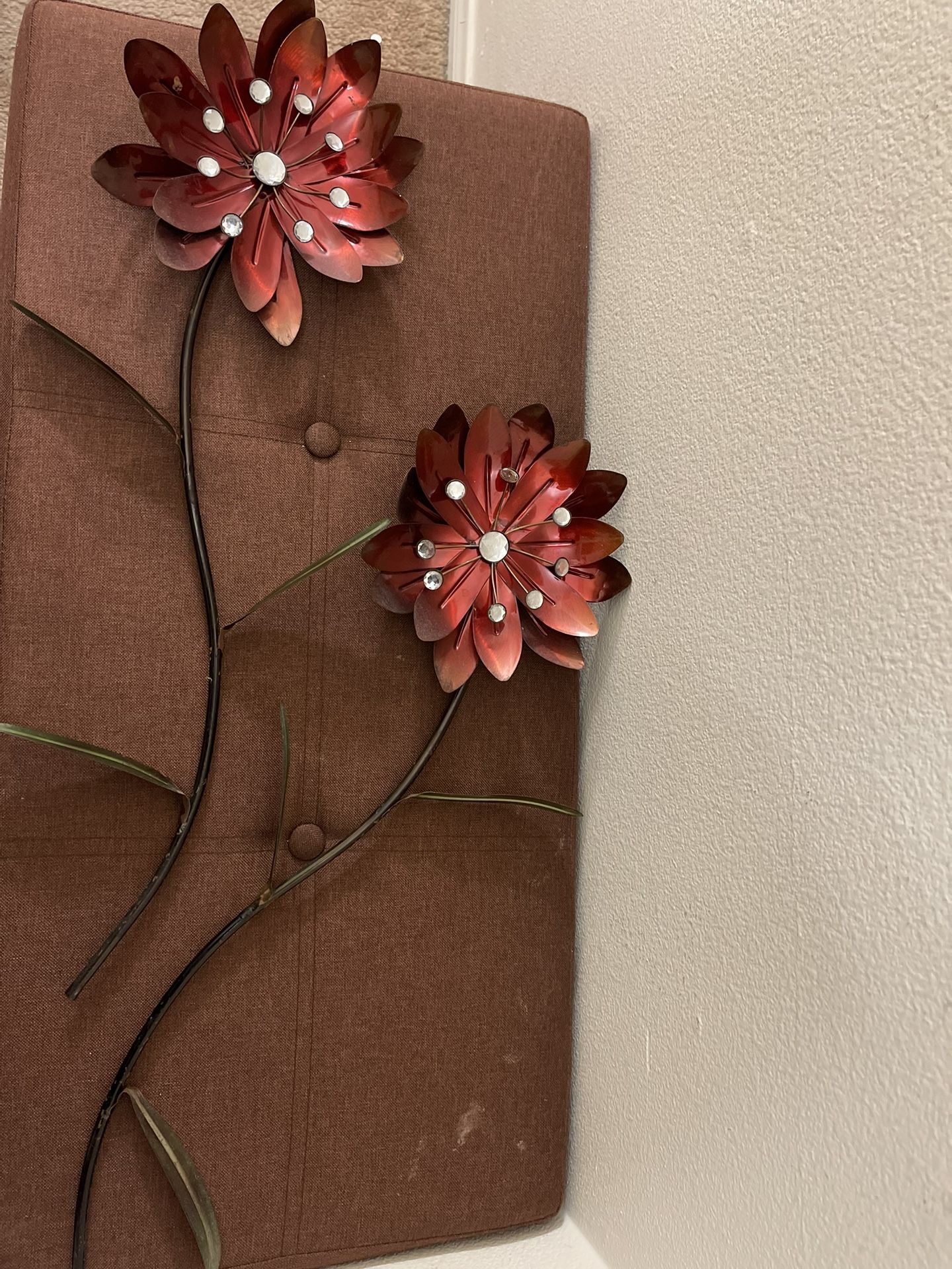 Metal Flower Wall Art