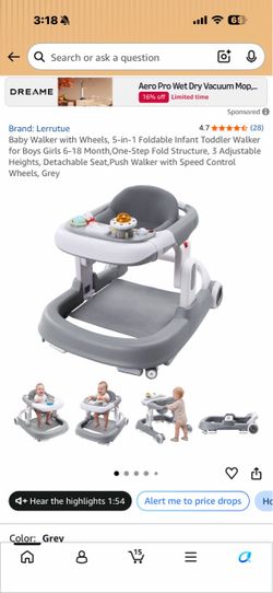 Brand new Baby Walker with Wheels