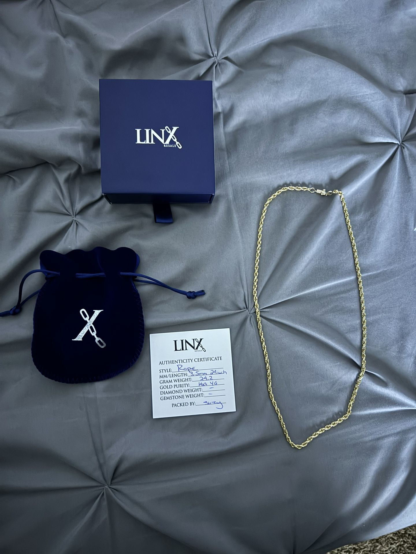Gold Rope Chain
