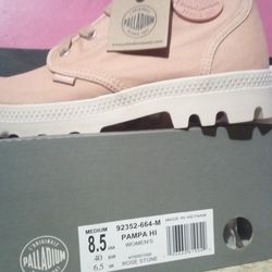 Palladium Rose Stone Boots